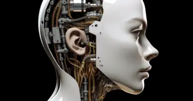 Human and robot face