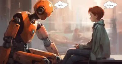 Robot And Human