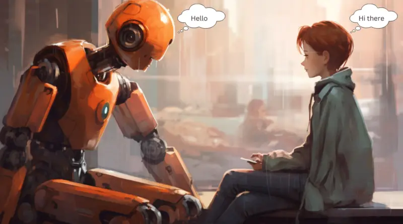 Robot And Human